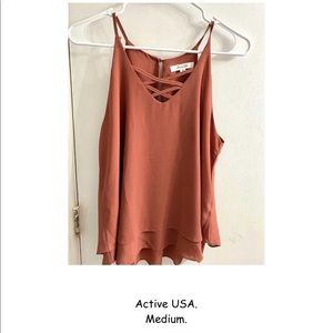 ✨CUTE✨ Chiffon tank